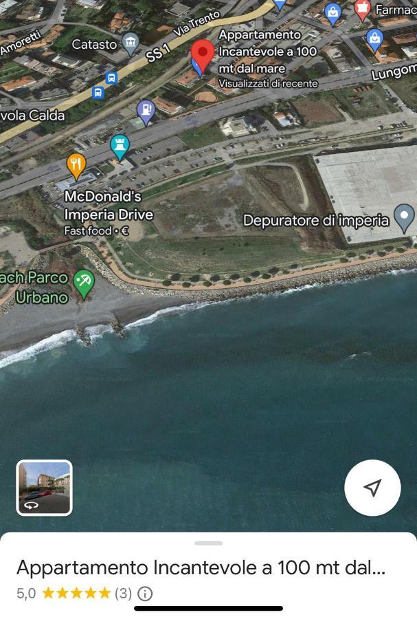 Incantevole A 100metri Dal Mare E Accanto Pista Ciclabile Appartement Imperia